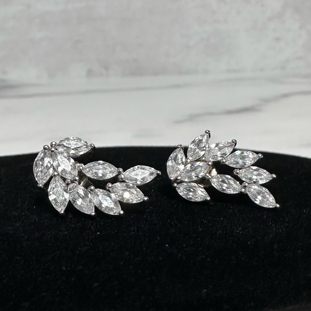 Crystal Cluster Earrings